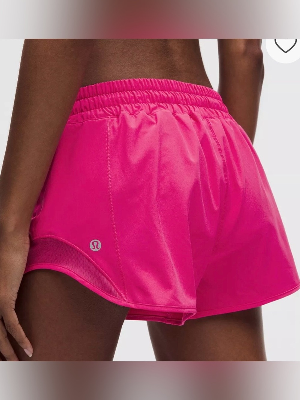 lululemon athletica Bright Pink Run Short - Women's